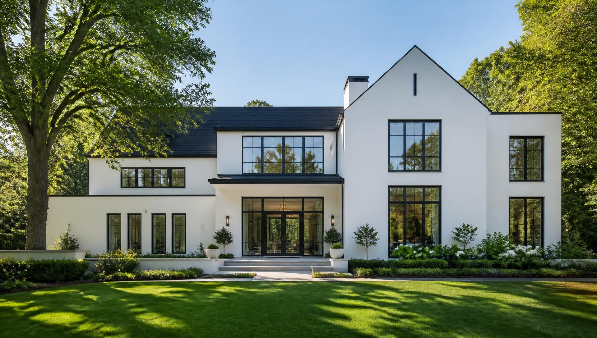 Elegant modern new construction home in Georgia